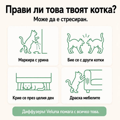 Veluna феромонов дифузер за котки