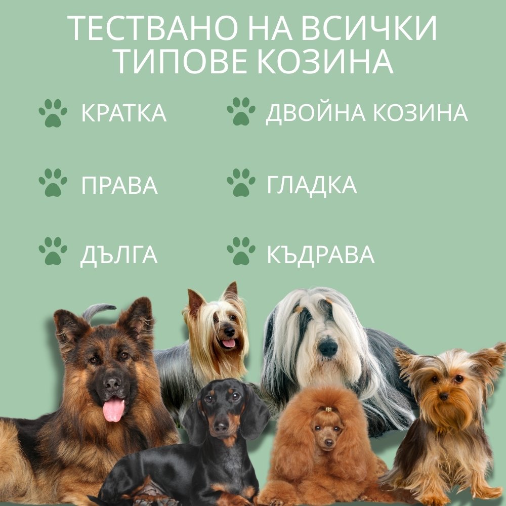 Veluna Steam Brush за Кучета