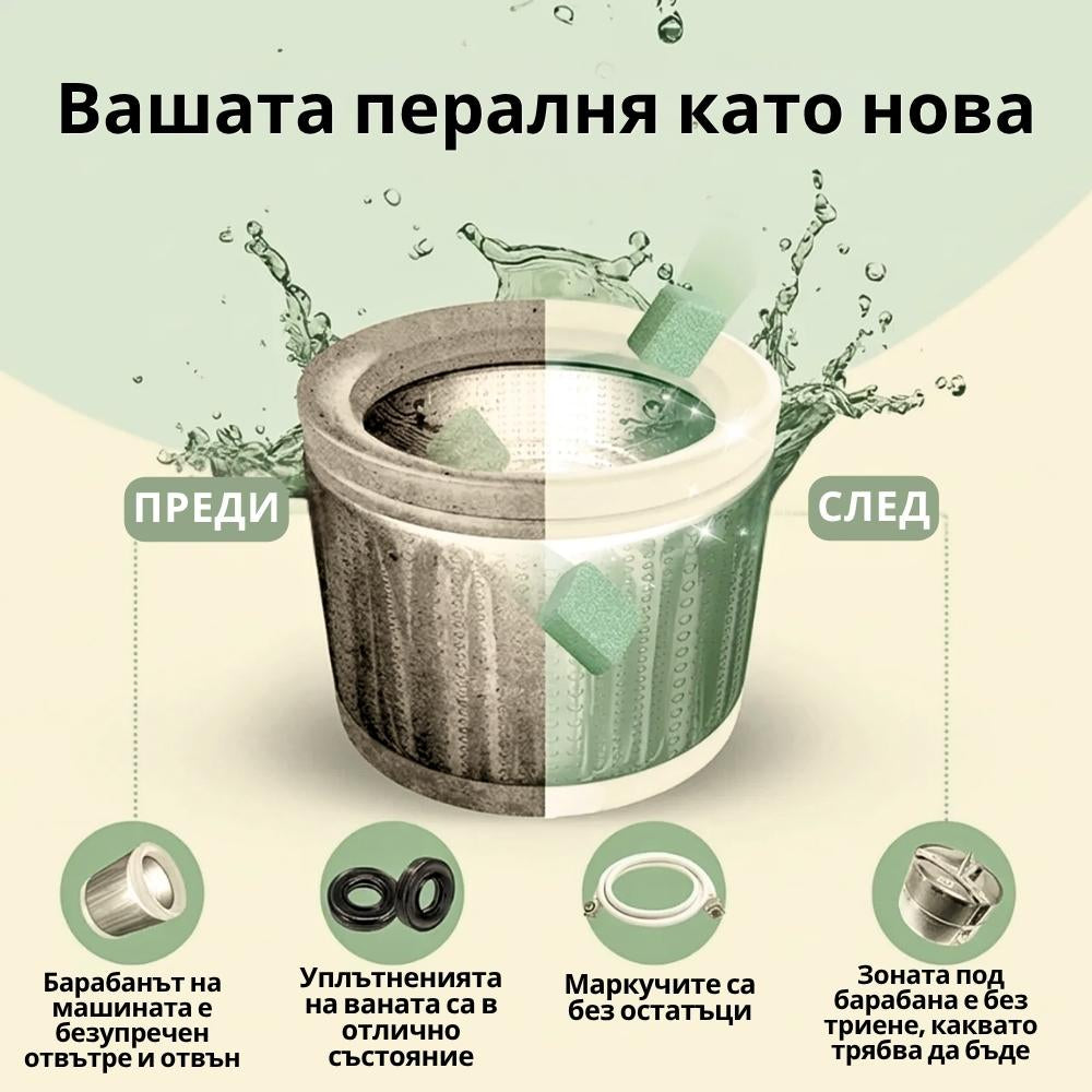 Veluna Почистващ Препарат за Пералня Pro