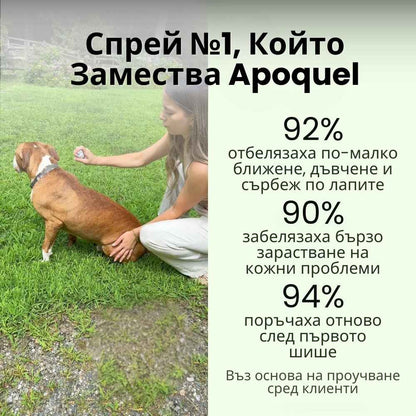 Veluna Спрей за Кожата на Кучета, Одобрен от Ветеринар