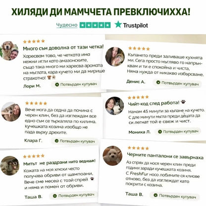 Veluna FreshBrush с Почистващ Спрей